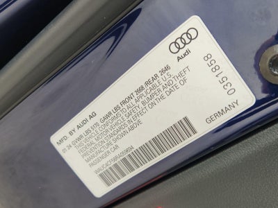 2024 Audi S5 Sportback Premium Plus