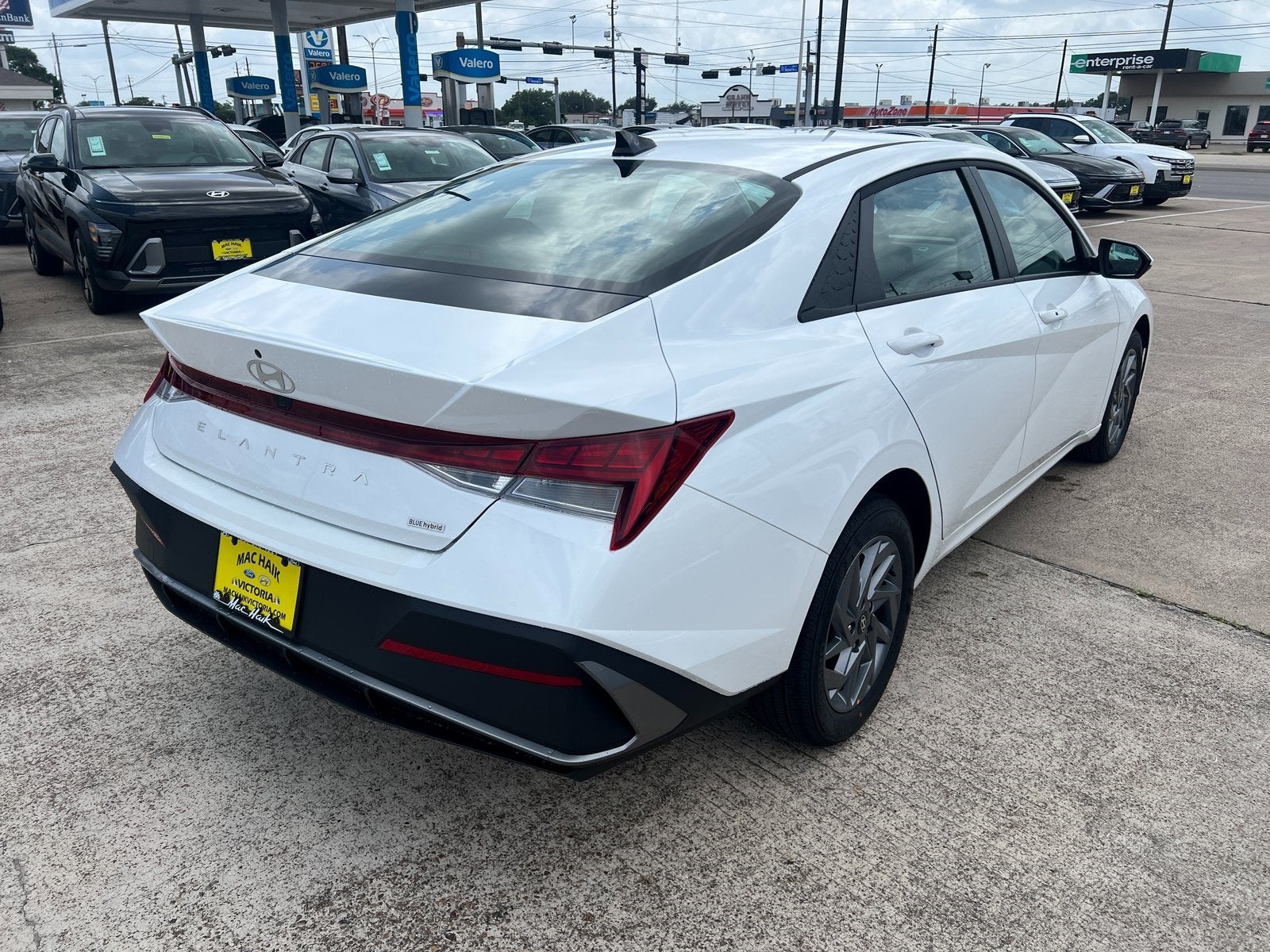 2025 Hyundai Elantra Hybrid Blue