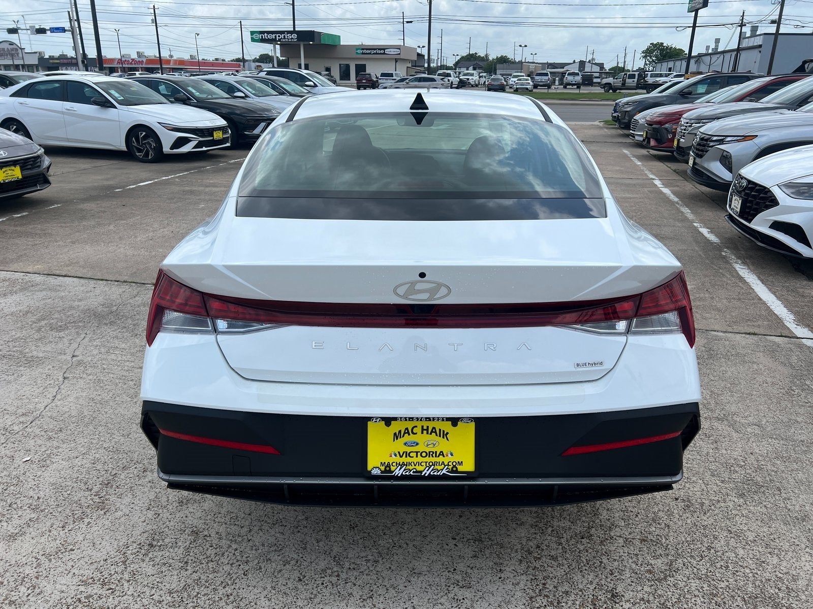 2025 Hyundai Elantra Hybrid Blue