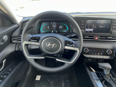 2025 Hyundai Elantra Hybrid Blue