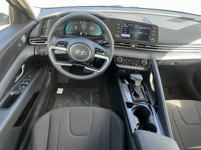 2025 Hyundai Elantra Hybrid Blue