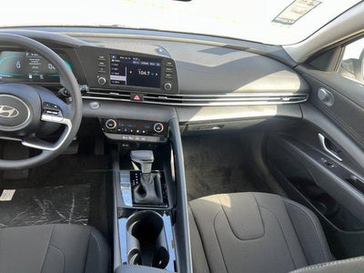 2025 Hyundai Elantra Hybrid Blue