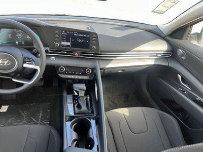 2025 Hyundai Elantra Hybrid Blue