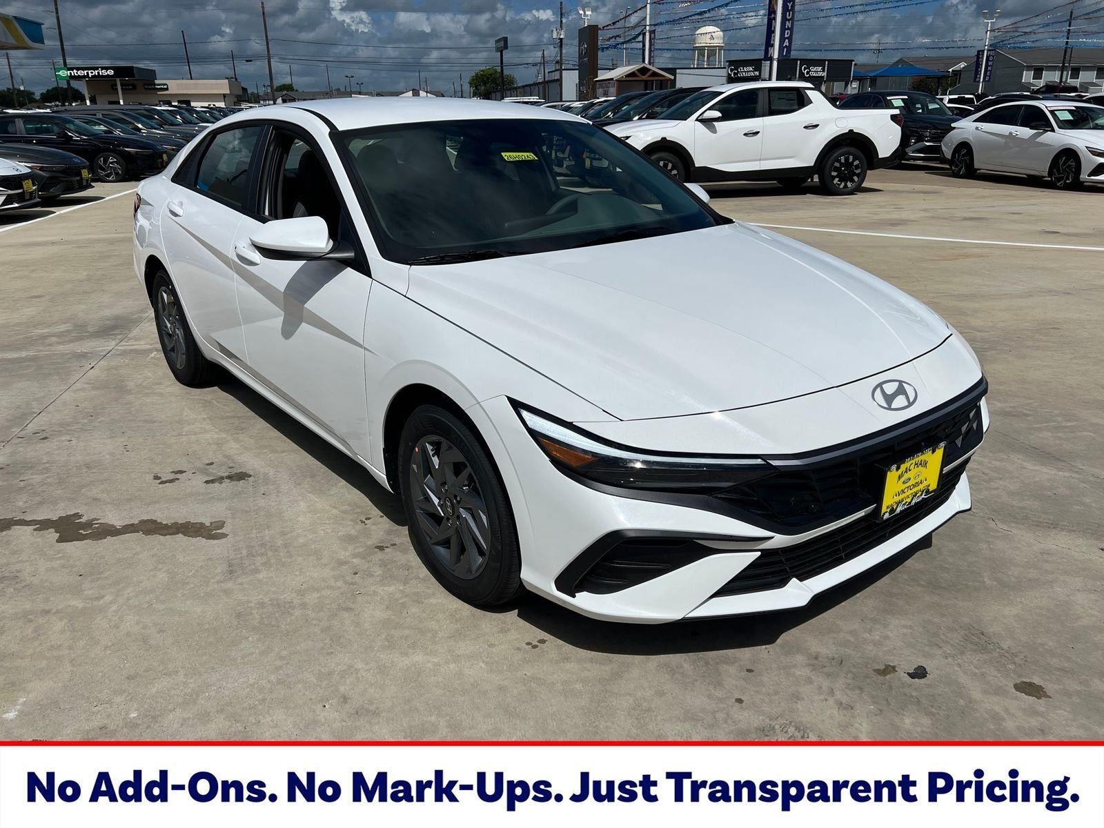 2026 Hyundai Elantra Hybrid Blue