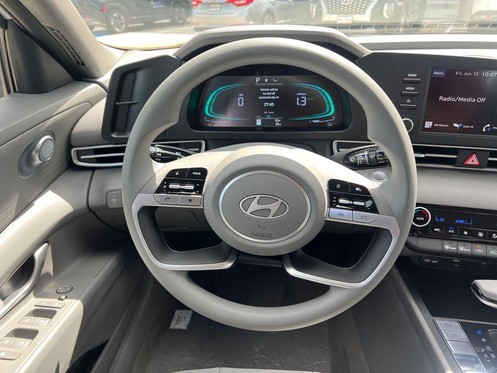 2026 Hyundai Elantra Hybrid Blue