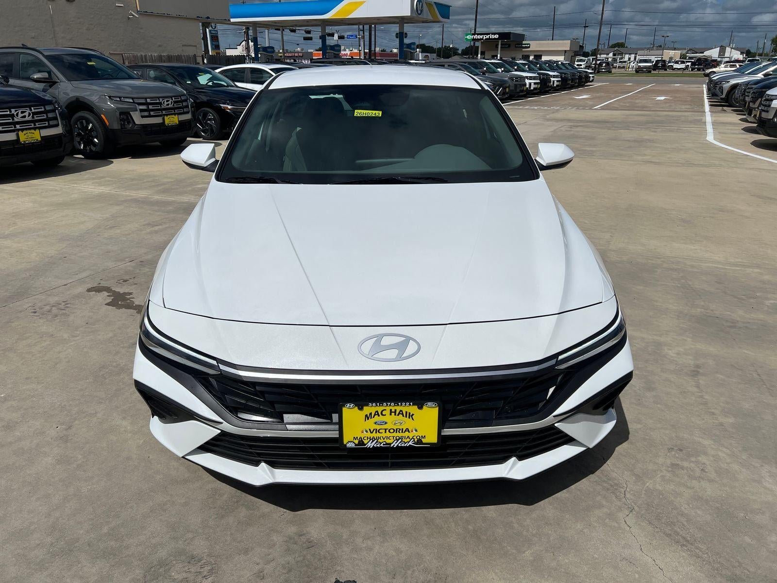 2026 Hyundai Elantra Hybrid Blue