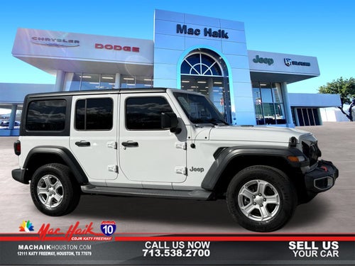 2018 Jeep Wrangler Unlimited Sport S 4x4