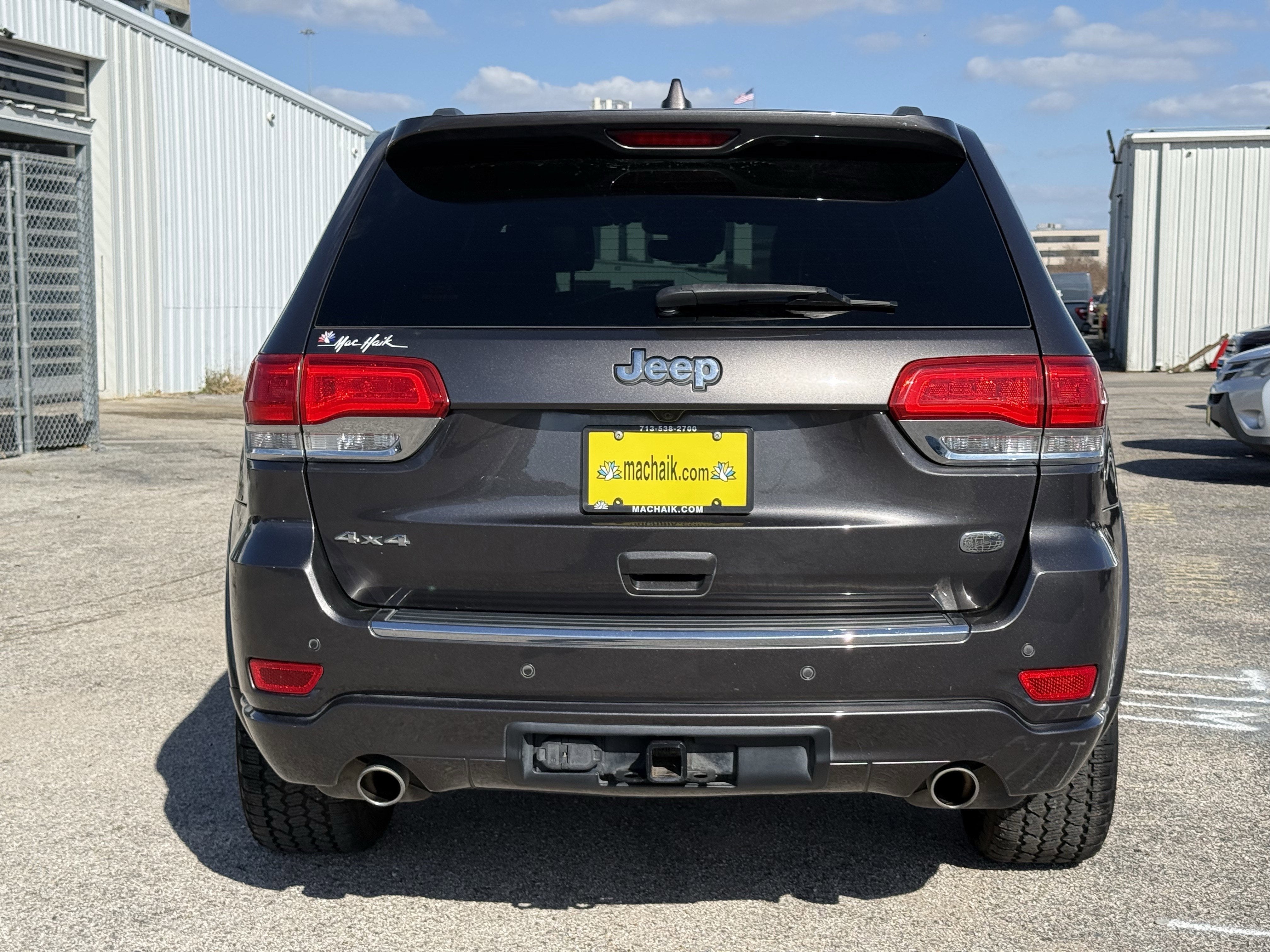 2017 Jeep Grand Cherokee Overland 4x4
