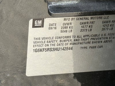 2017 Cadillac CT6 Premium Luxury