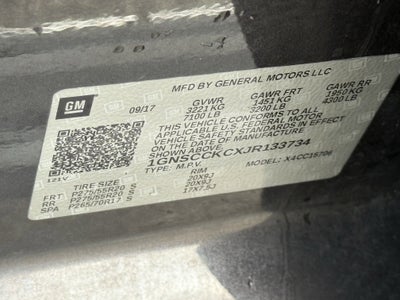 2018 Chevrolet Tahoe Premier