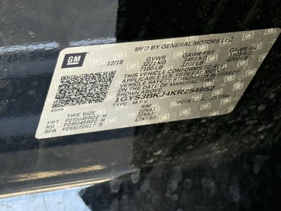 2019 Cadillac Escalade Luxury