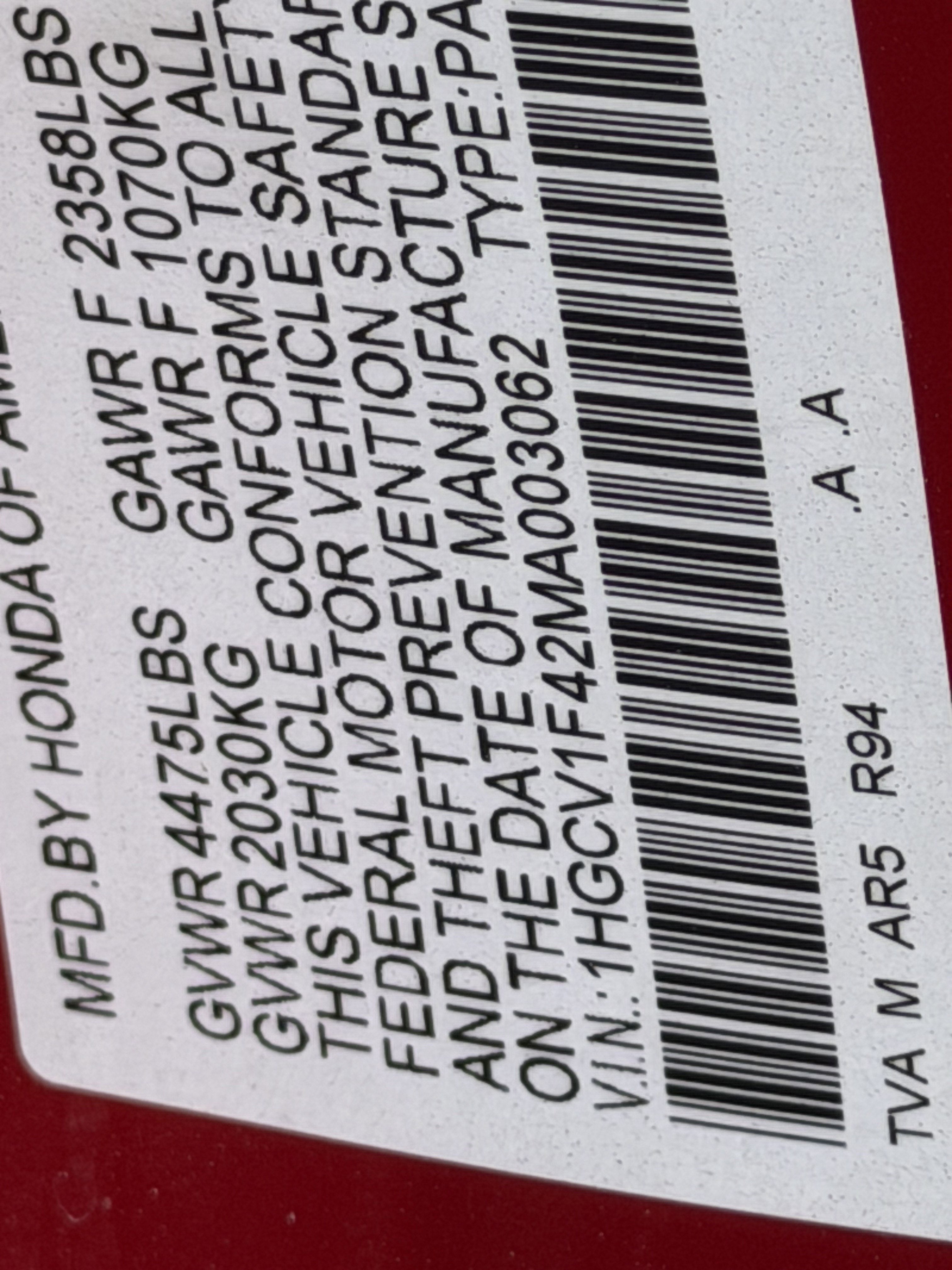 2021 Honda Accord Sport Special Edition