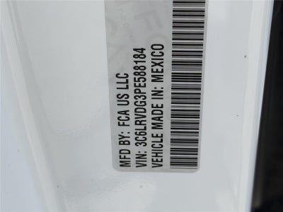 2023 RAM ProMaster Cargo Van 2500 159 WB