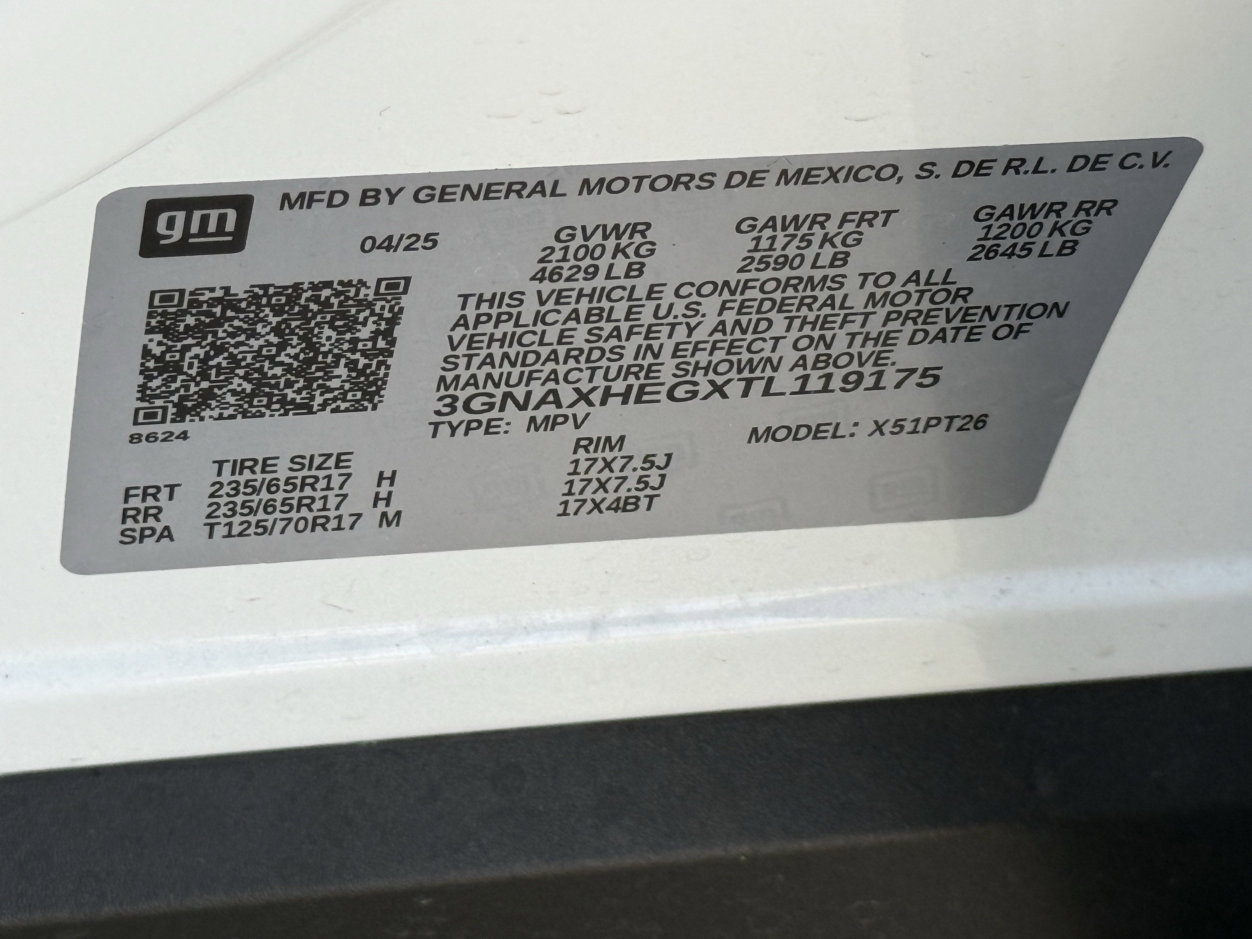 2026 Chevrolet Equinox FWD LT