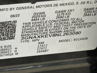 2022 Chevrolet Equinox FWD LT