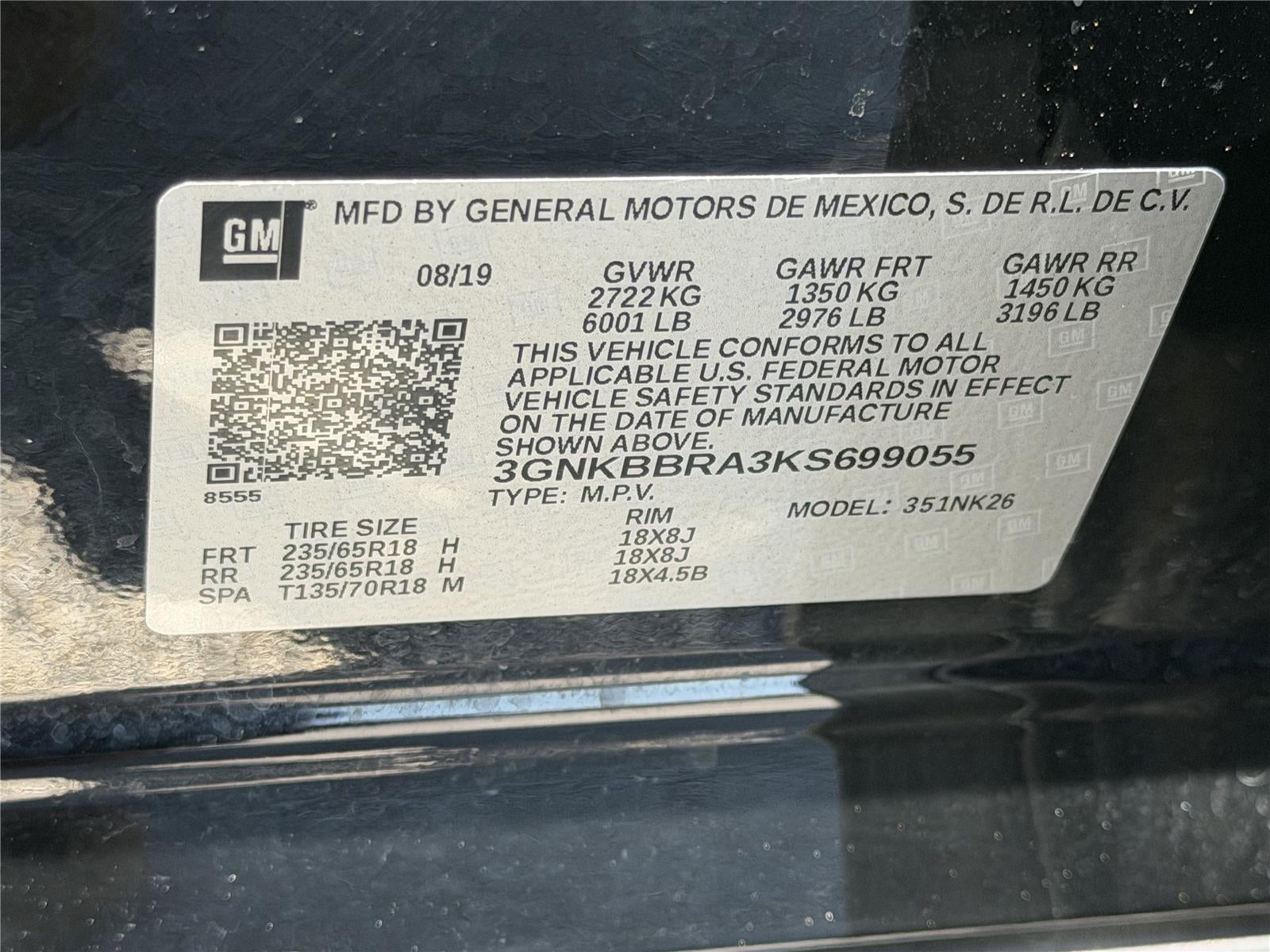 2019 Chevrolet Blazer Base 1LT