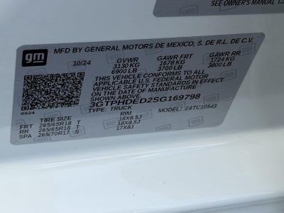 2025 GMC Sierra 1500 SLT