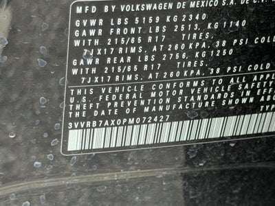 2023 Volkswagen Tiguan 2.0T S