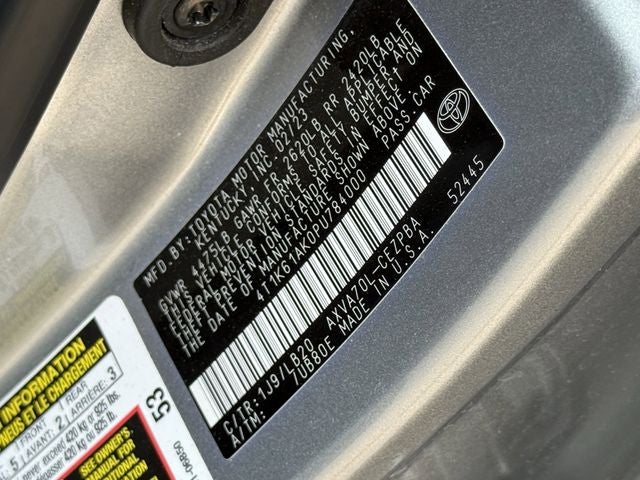 2023 Toyota Camry XSE