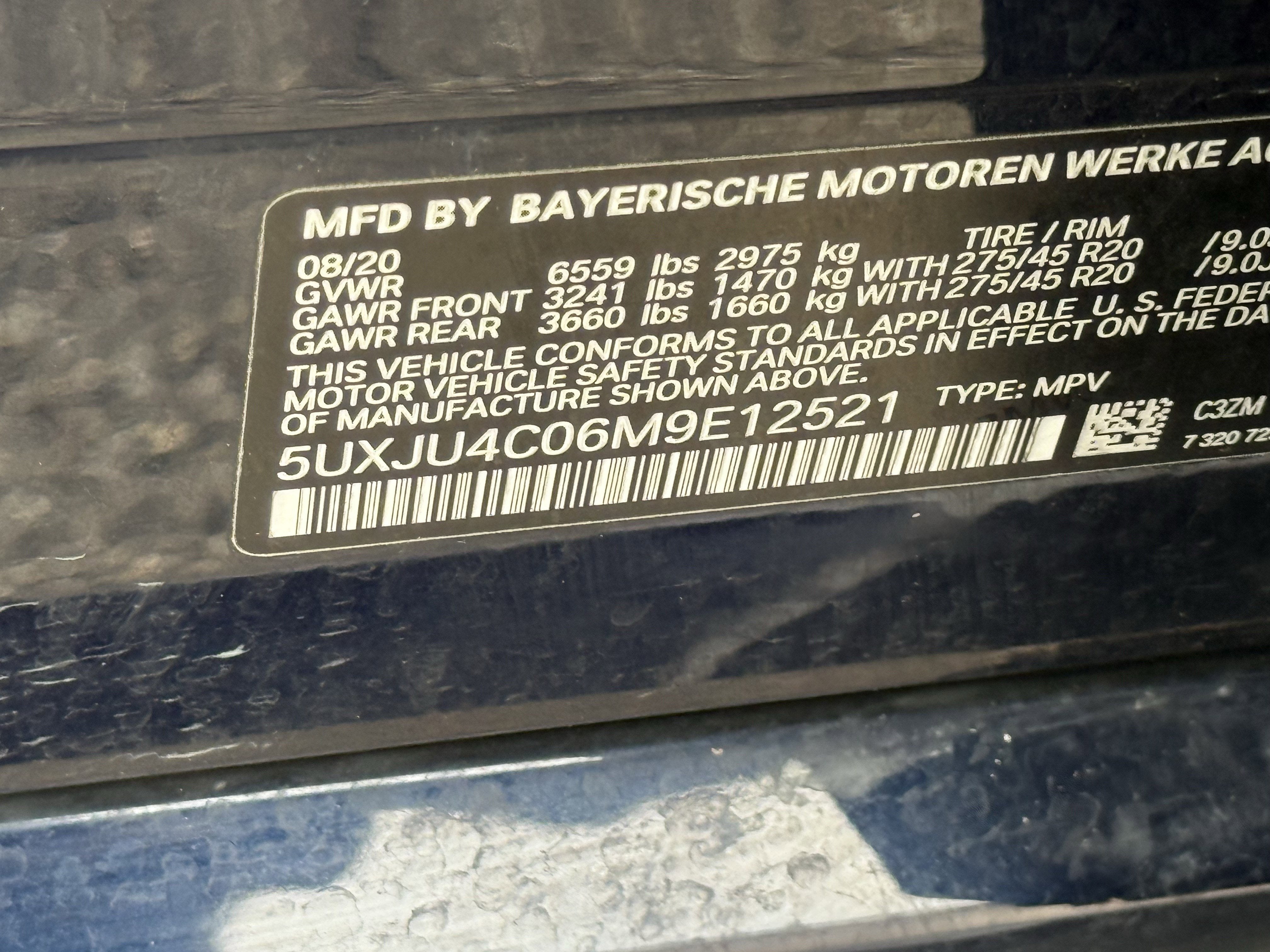 2021 BMW X5 M50i