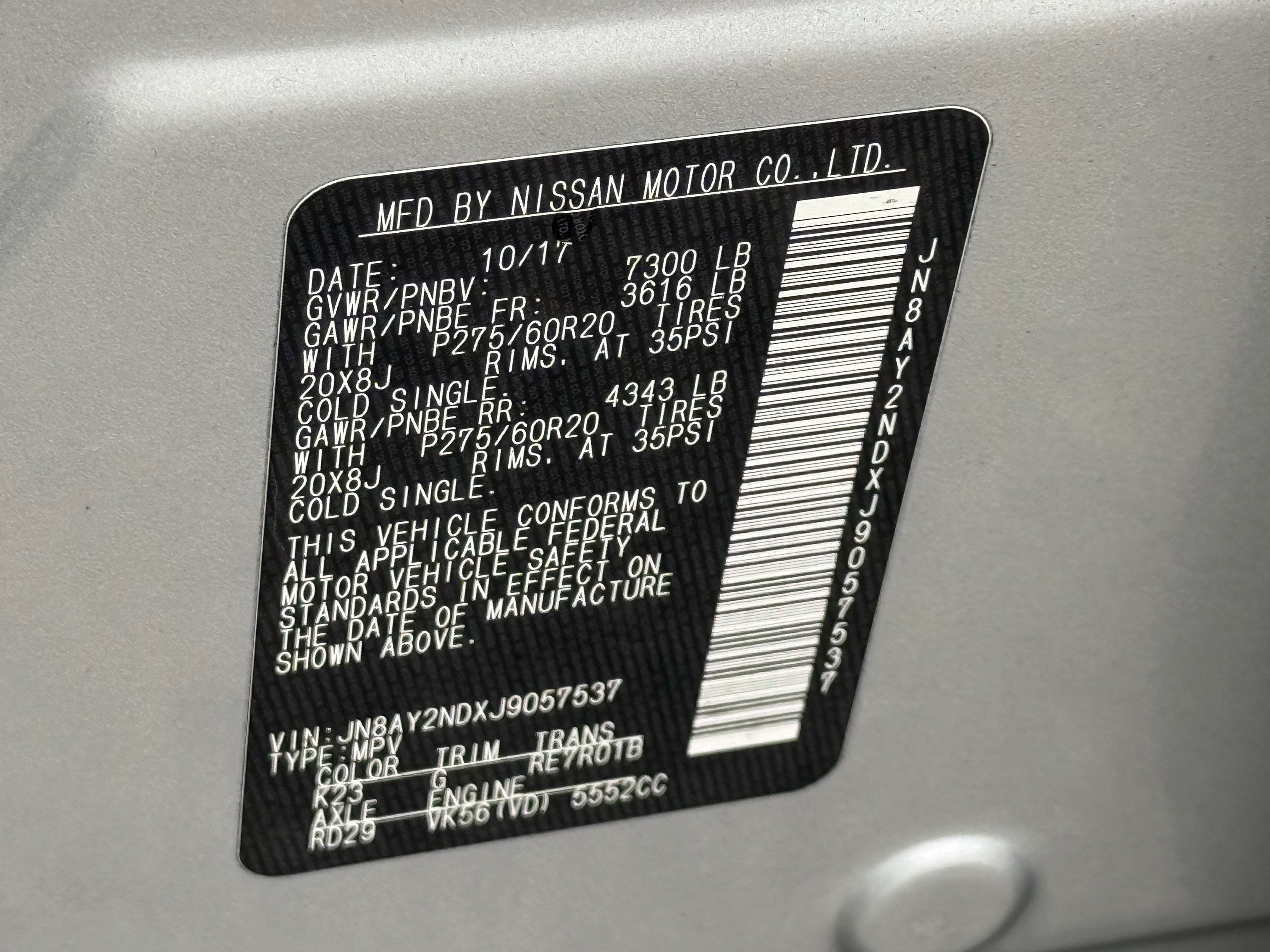 2018 Nissan Armada SL