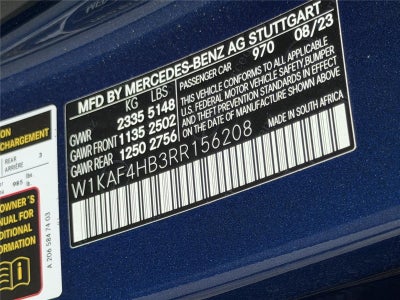 2024 Mercedes-Benz C-Class C 300
