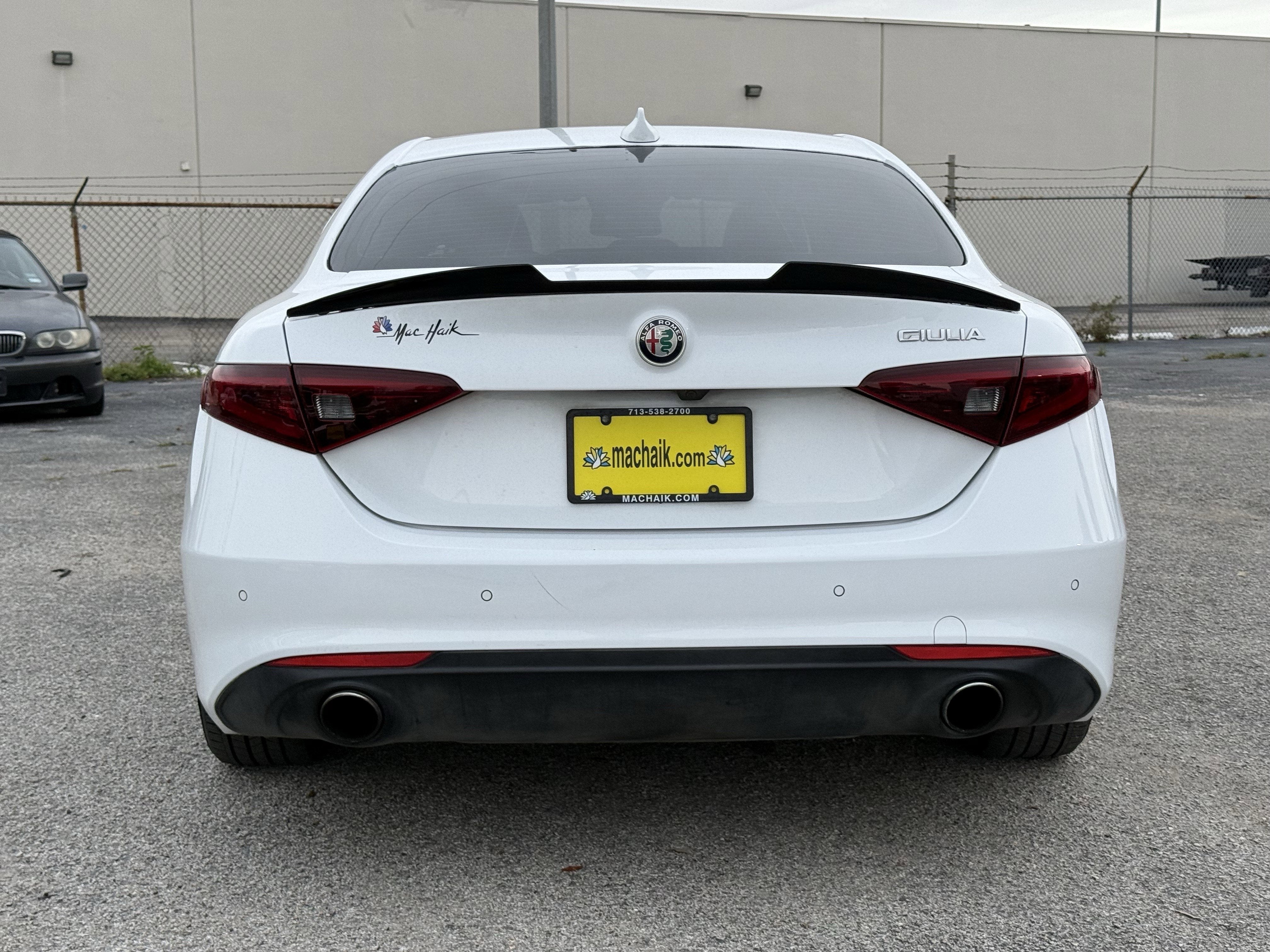 2018 Alfa Romeo Giulia RWD