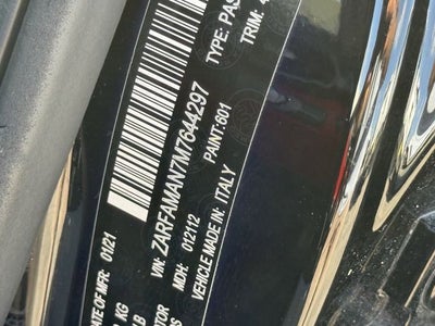 2021 Alfa Romeo Giulia RWD