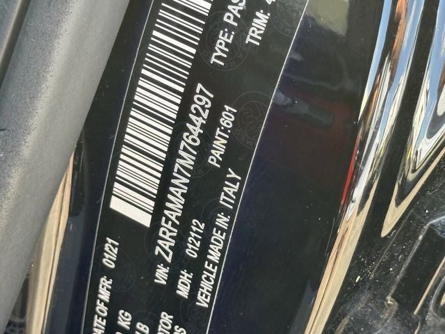 2021 Alfa Romeo Giulia RWD