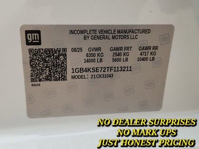 2026 Chevrolet Silverado 3500 HD Chassis Cab Work Truck