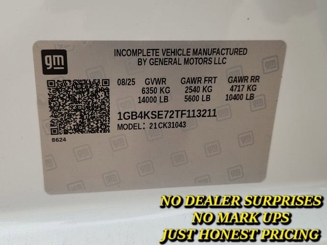 2026 Chevrolet Silverado 3500 HD Chassis Cab Work Truck