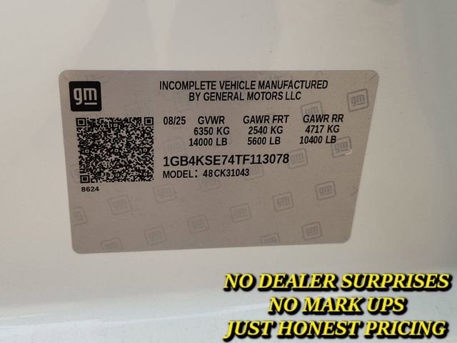 2026 Chevrolet Silverado 3500 HD Chassis Cab Work Truck