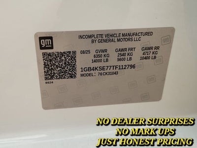 2026 Chevrolet Silverado 3500 HD Chassis Cab Work Truck