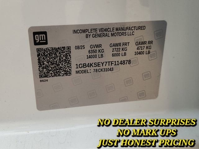 2026 Chevrolet Silverado 3500 HD Chassis Cab Work Truck