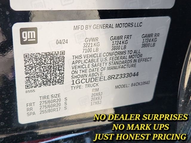 2024 Chevrolet Silverado 1500 RST