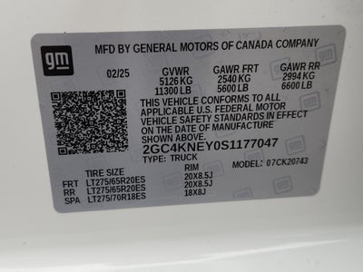 2025 Chevrolet Silverado 2500 HD LT