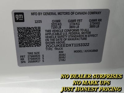 2026 Chevrolet Silverado 1500 RST