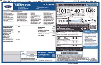 2026 Ford Escape Plug-In Hybrid Base