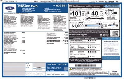 2026 Ford Escape Plug-In Hybrid Base