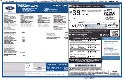 2026 Ford Escape Hybrid ST-Line Select