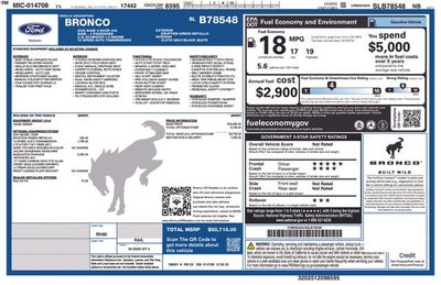 2025 Ford Bronco Base COURTESY VEHICLE