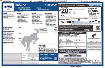 2025 Ford Bronco Big Bend IN-SERVICE FCTP