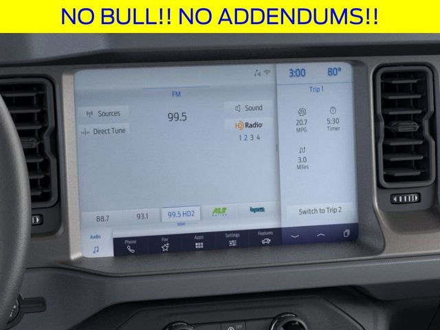 2025 Ford Bronco Base FCTP