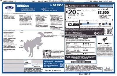 2025 Ford Bronco Outer Banks COURTESY VEHICLE