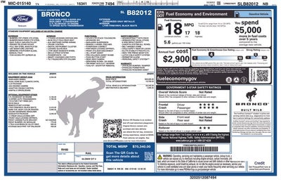 2025 Ford Bronco Badlands IN-SERVICE FCTP