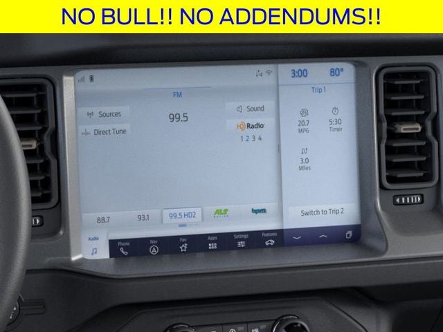 2025 Ford Bronco Badlands Courtesy Vehicle