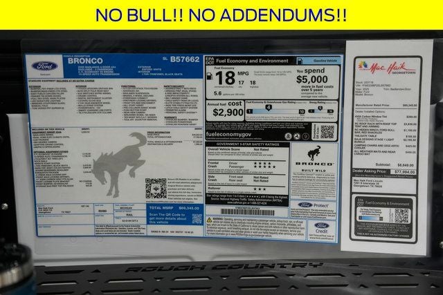 2025 Ford Bronco Badlands FCTP