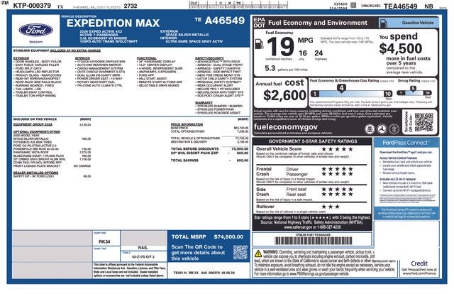 2026 Ford Expedition Max Active
