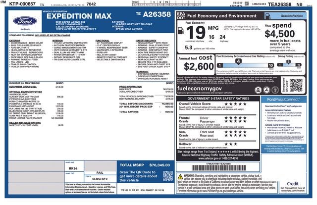 2026 Ford Expedition Max Active