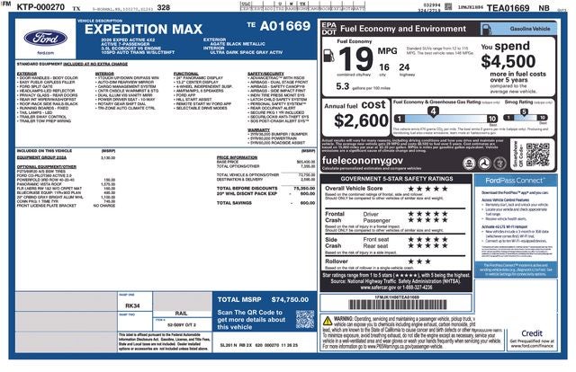 2026 Ford Expedition Max Active
